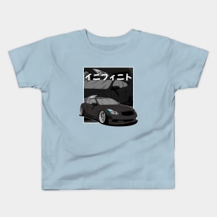 Infiniti g37 Japanese Comics Kids T-Shirt